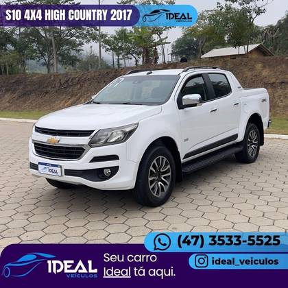 CHEVROLET S10 2.8 HIGH COUNTRY 4X4 CD 16V TURBO DIESEL 4P AUTOMÁTICO